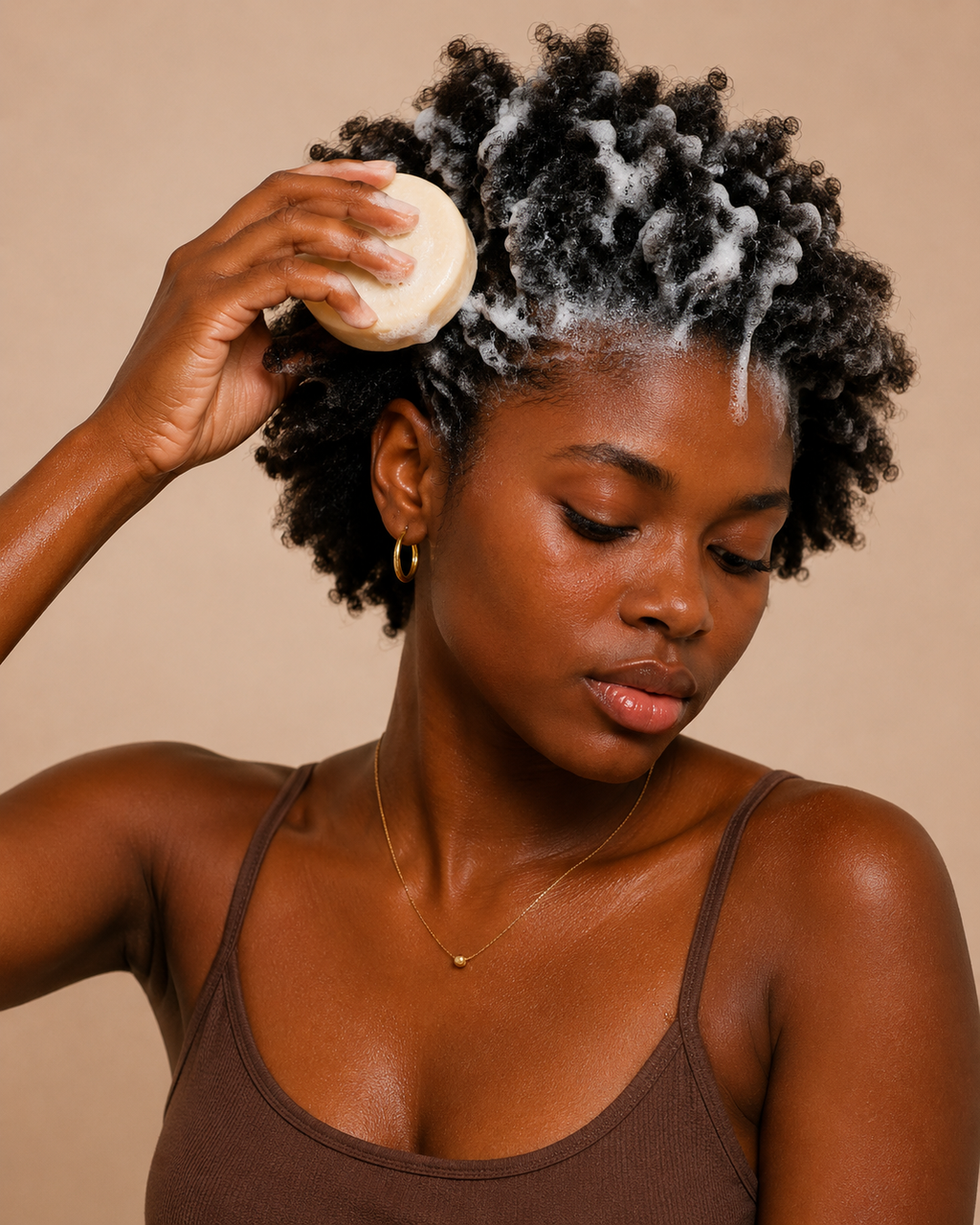 Shampoing solide Batana, Karité & olive - Sans sulfate Nutrition & Douceur